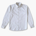 Cotton Linen Shirts Men's Shirt Snow White Cotton Linen Shirt Piece