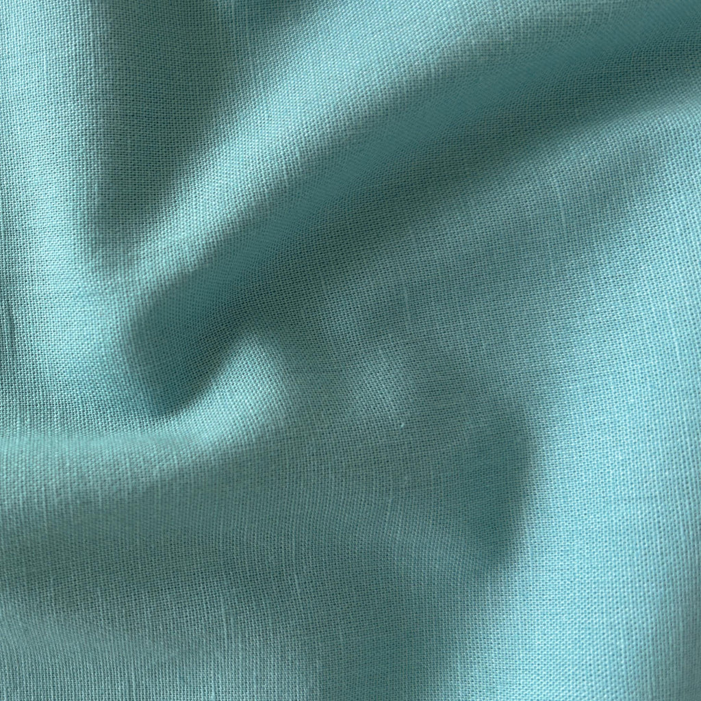 Cotton Linen Shirts Men's Shirt Steel Blue Cotton Linen Shirt Piece