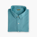 Cotton Linen Shirts Men's Shirt Steel Blue Cotton Linen Shirt Piece