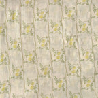 Digital Printed Mul Chanderi Fabric Fabric Beige & Green Mul Chanderi Fabric