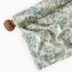 Digital Printed Mul Chanderi Fabric Fabric Dusty Blue & Grey Mul Chanderi Fabric