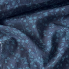Digital Printed Mul Chanderi Fabric Fabric Midnight Blue Mul Chanderi Fabric
