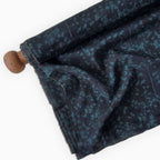 Digital Printed Mul Chanderi Fabric Fabric Midnight Blue Mul Chanderi Fabric