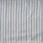 Digital Printed Mul Chanderi Fabric Fabric Natural White & Blue Mul Chanderi Fabric