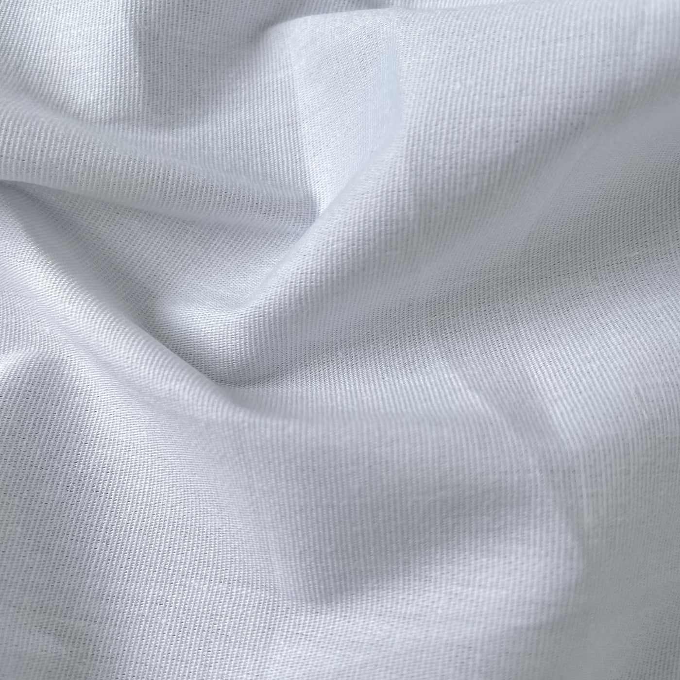 Dyeable Fabric Cut Piece 1 MTR (CUT PIECE) White Dyeable Pure Cotton Lycra Plain Fabric (Width 45 Inches, 155 Gms)