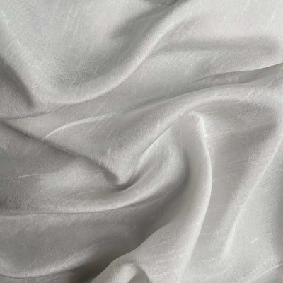 Dyeable Fabric Cut Piece (CUT PIECE) White Dyeable Pure Viscose Dola Silk Plain Fabric (Width 45 Inches)