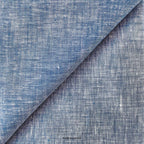European Linen Fabric Cut Piece (CUT PIECE) Faded Violet Yarn Dyed Premium European Linen Fabric (58 Inches)