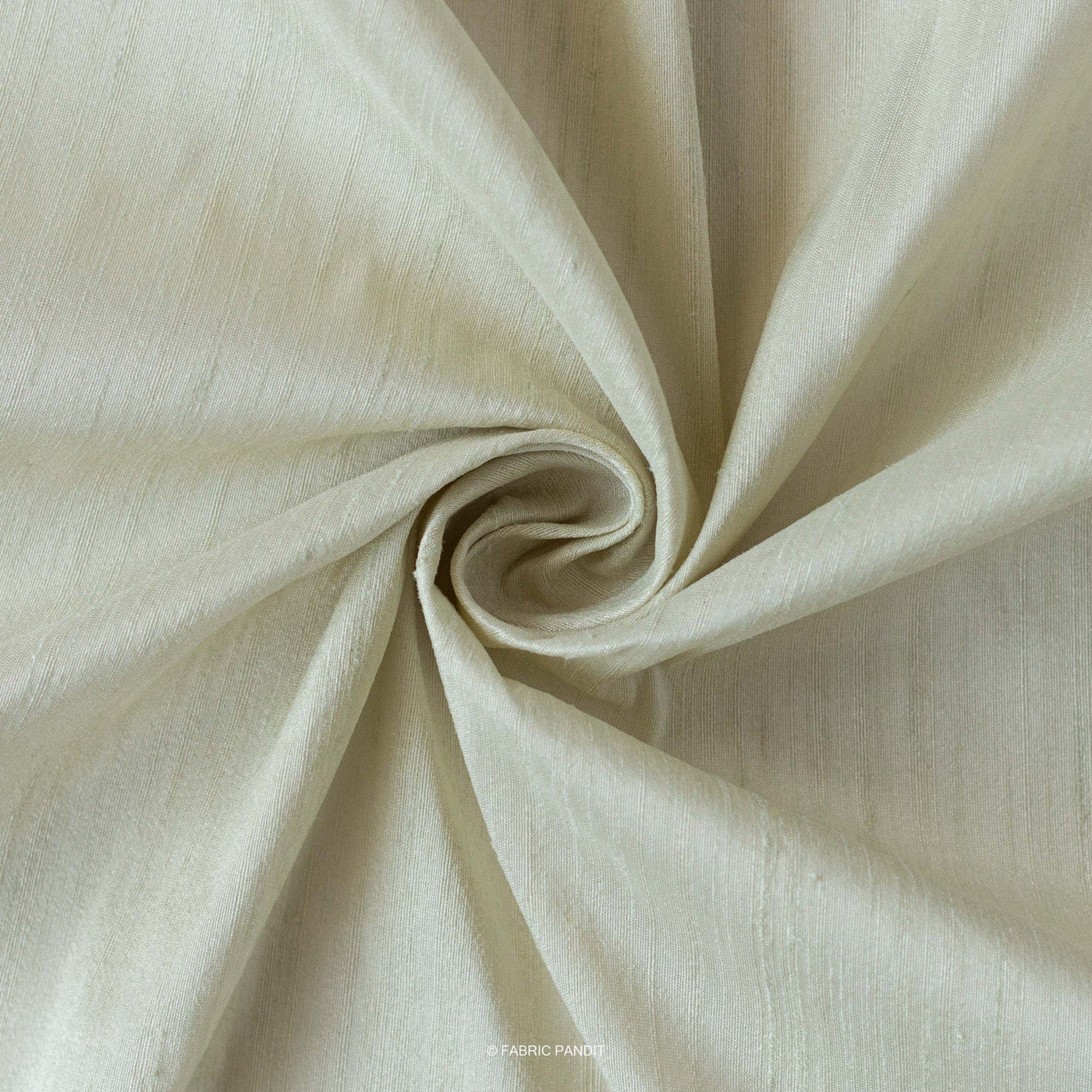 Fabric Pandit Fabric Light Pastel Green Plain Premium Silk Fabric (Width 46 Inches)