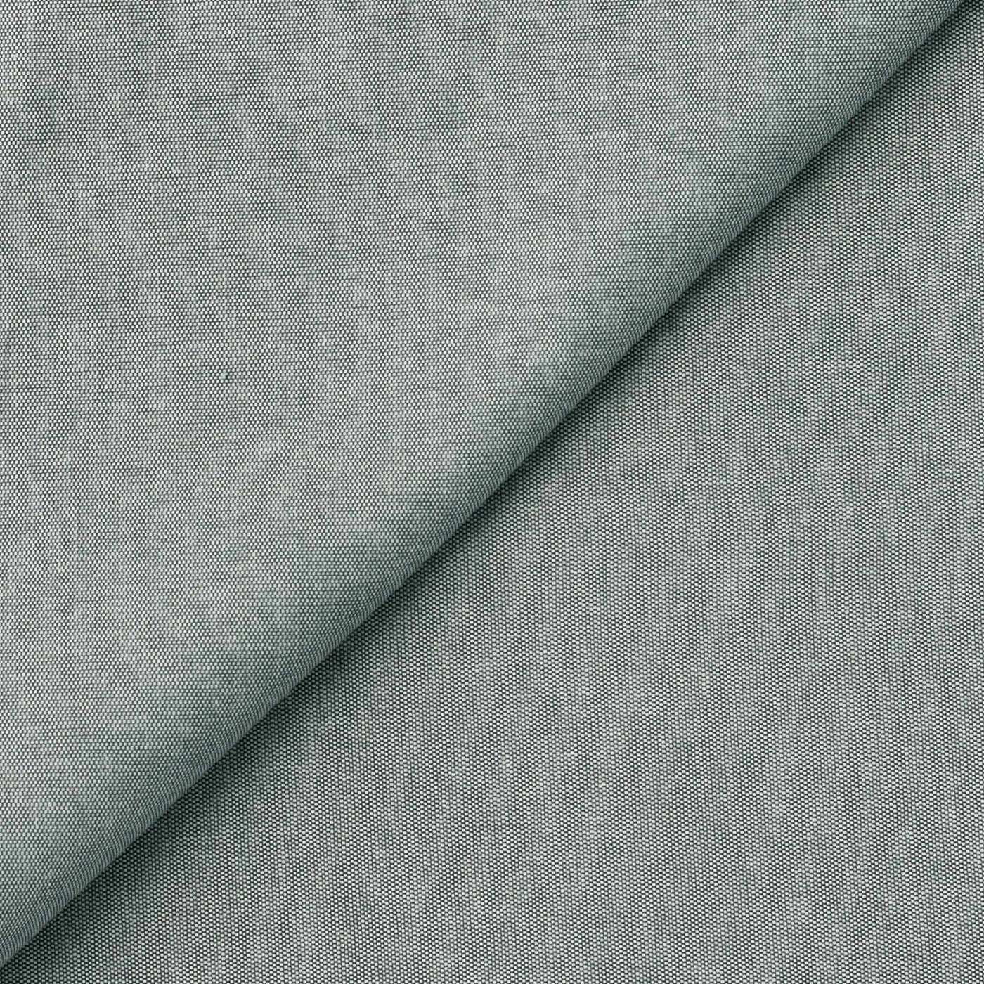 Fabric Pandit Fabric Men's Sea Green Oxford Cotton Shirting Fabric (Width 58 inch)