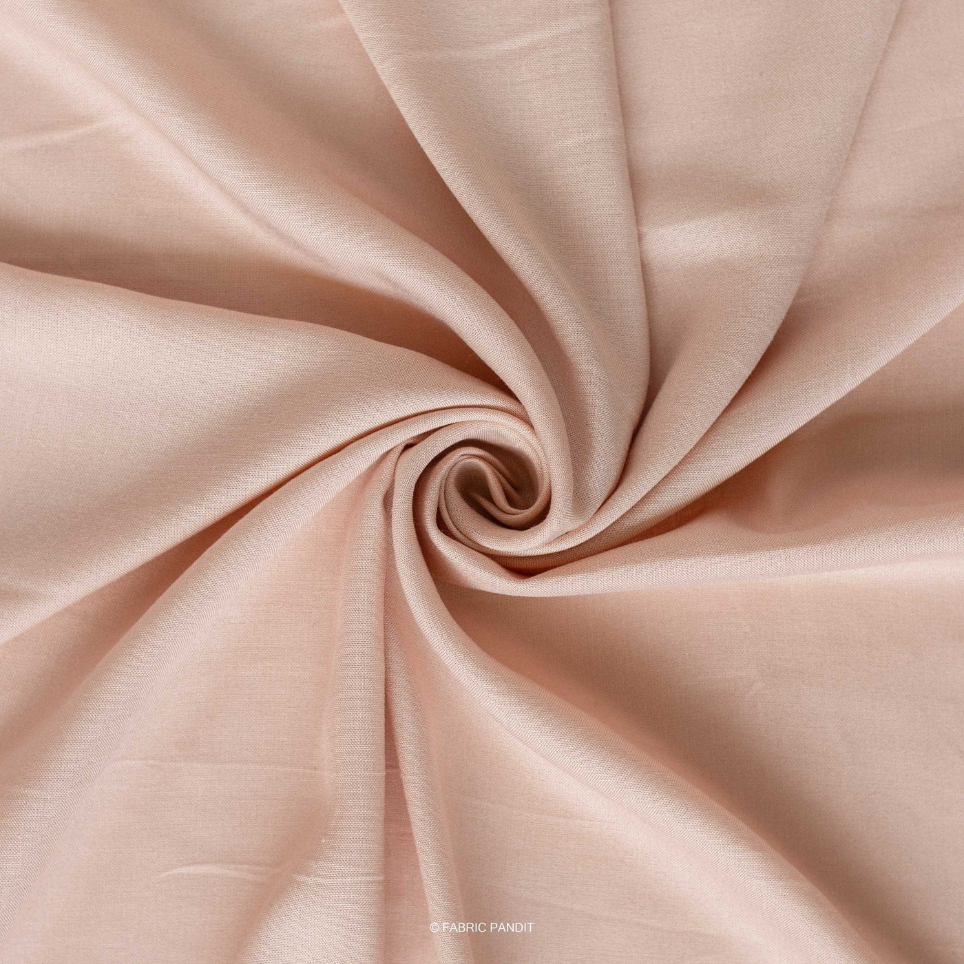 Fabric Pandit Fabric Oyster Pink Color Pure Rayon Fabric (42 Inches)