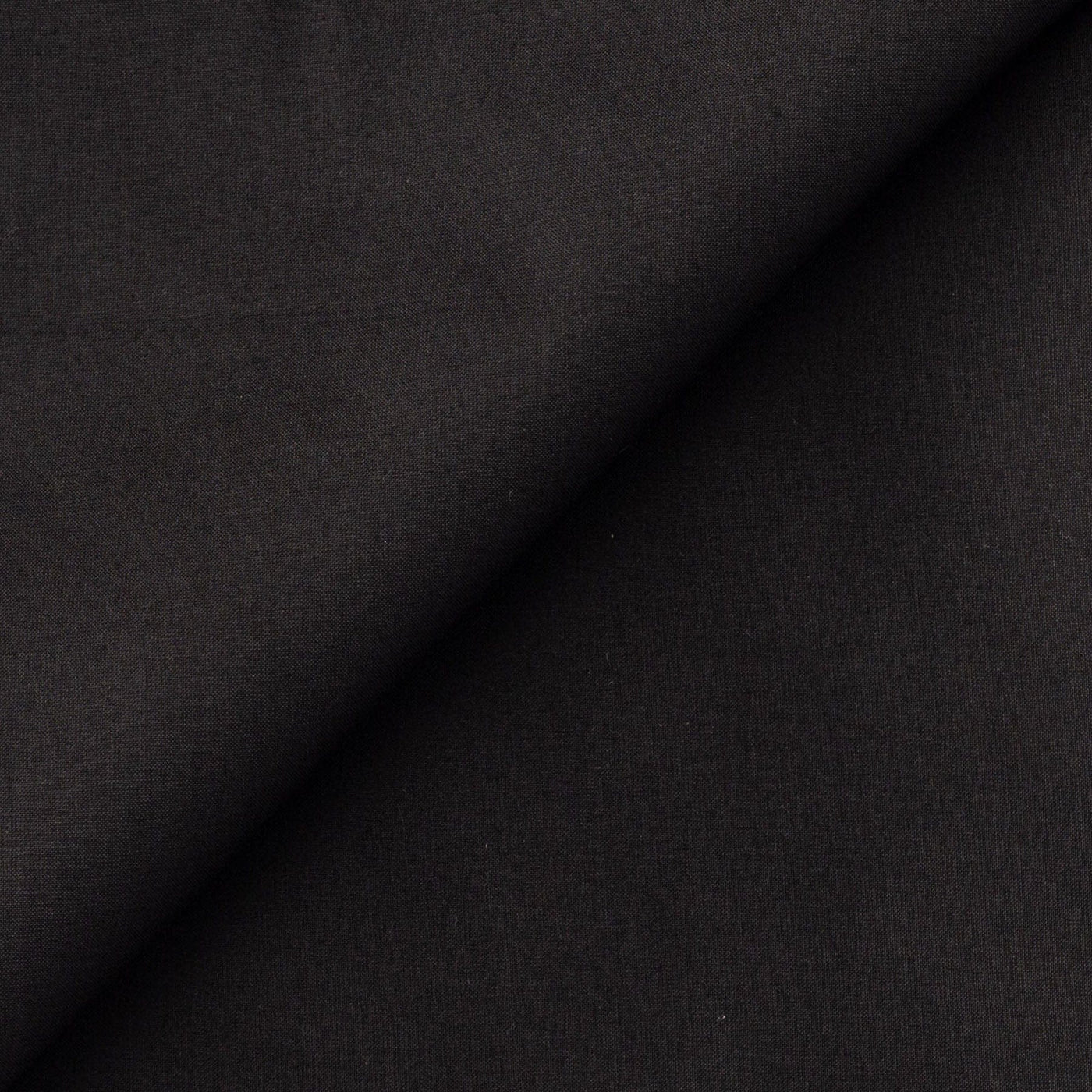 Fabric Pandit Fabric Regular Full Shirt (1.6 mts) Men's Black Cotton Poplin Shirting Fabric (Width 58 inch)