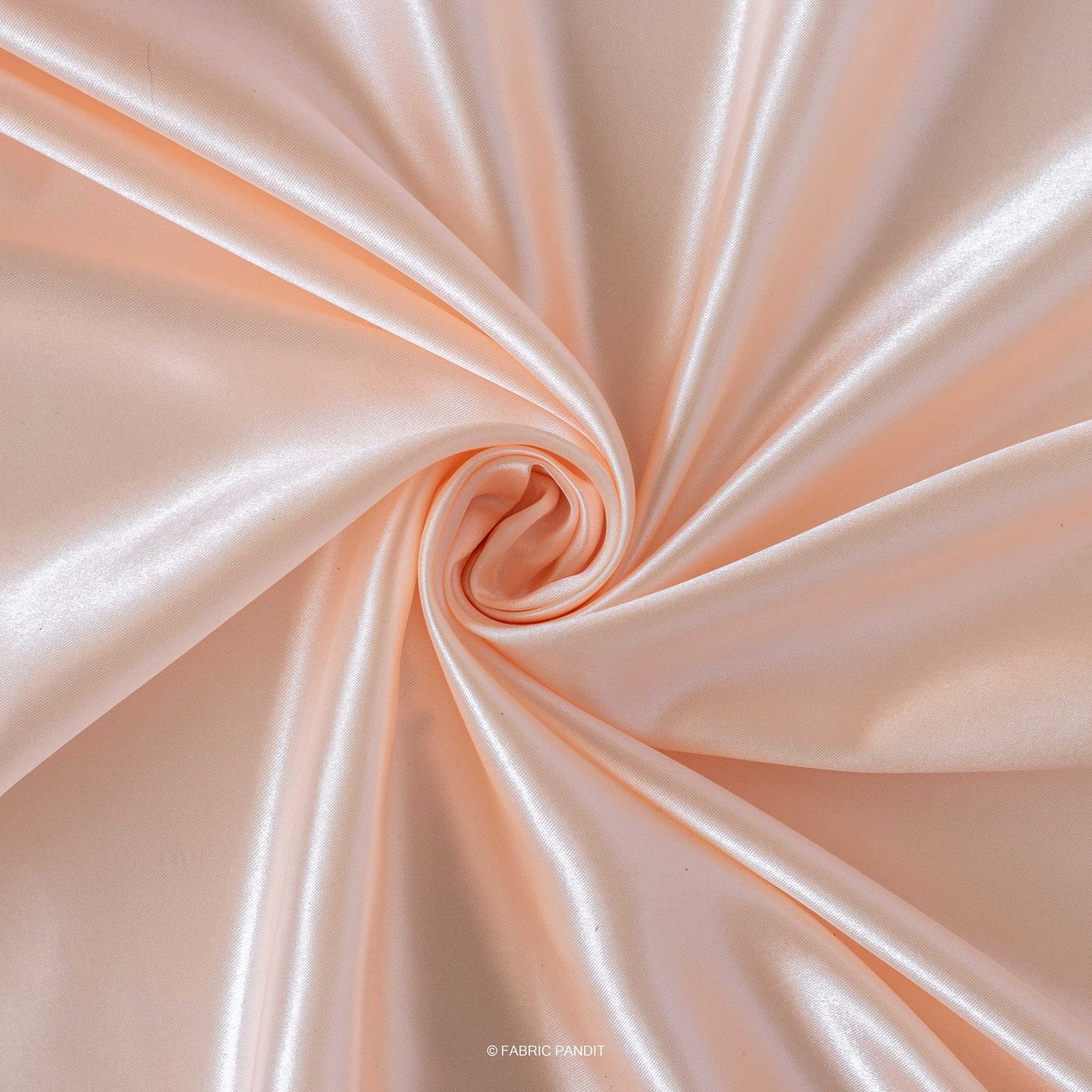 Shiny Peach Plain Premium Ultra Satin Fabric (Width 44 Inches) – Fabric  Pandit