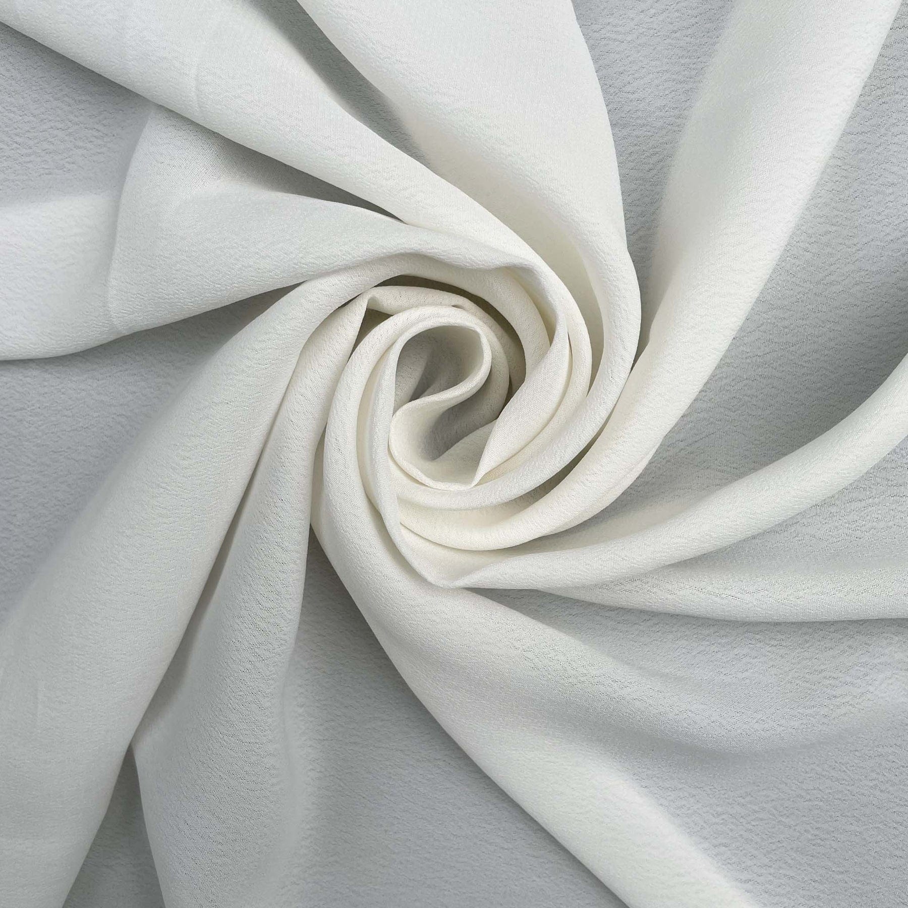 Taupe Crepe Viscose Fabric by the yard - 550