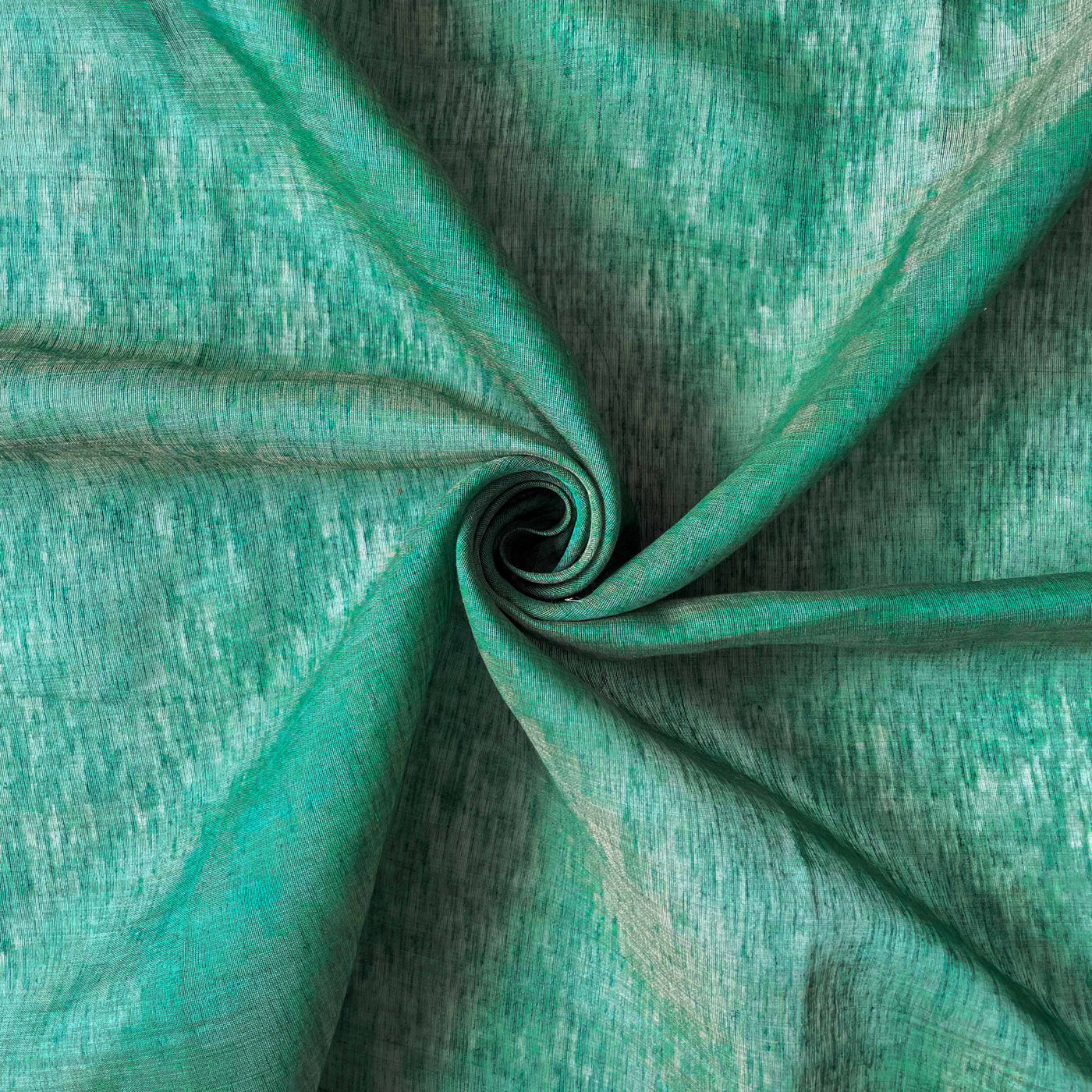 Fabric Pandit Kurta Set Unisex Emerald Green Color | Blended Silk Linen Kurta Fabric (3 Meters) | And Cotton Pyjama (2.5 Meters) | Unstitched Combo Set