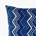 Hand Block Printed Cushion Covers Home Indigo Cushion Covers