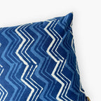 Hand Block Printed Cushion Covers Home Indigo Cushion Covers
