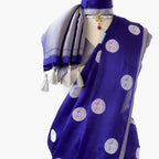 Heirlooms of Silk Saree Saree Bright Jamuni Satin Saree