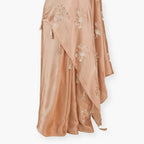 Heirlooms of Silk Saree Saree Light Brown Satin Saree