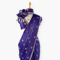 Heirlooms of Silk Saree Saree Voilet Pure Satin Saree