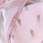Lotus Jamdani Unstitched Suit Unstitched Suit Blush Pink Suit Set
