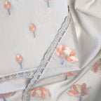 Lotus Jamdani Unstitched Suit Unstitched Suit Light Grey Suit Set