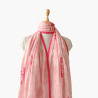 Mix Dupatta Dupatta Bright Pink Chanderi Dupatta
