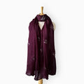 Mix Dupatta Dupatta Dark Wine Satin Dupatta