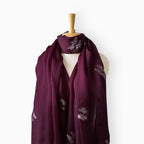 Mix Dupatta Dupatta Dark Wine Satin Dupatta