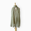 Mix Dupatta Dupatta Dusty Green Linen Dupatta