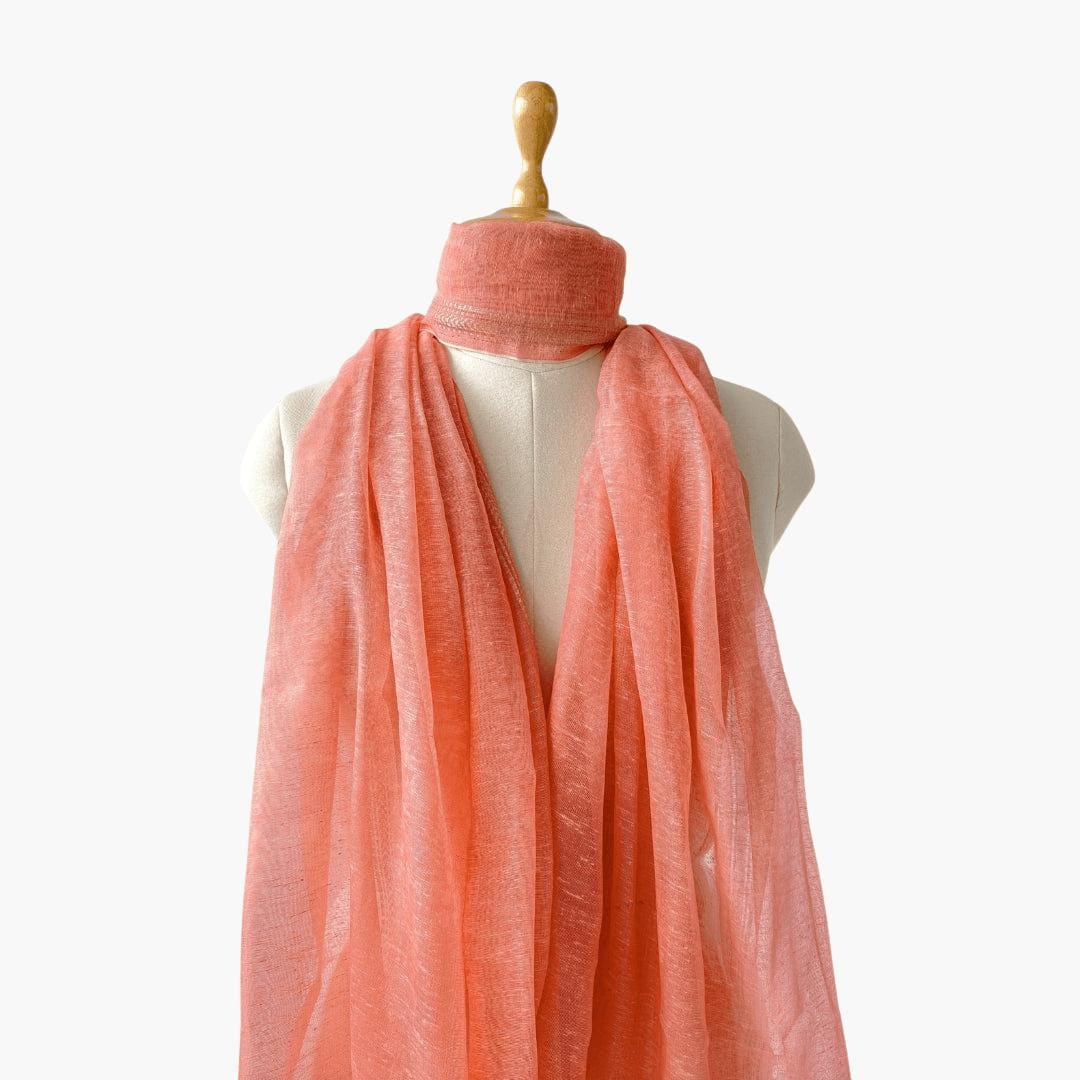 Mix Dupatta Dupatta Golden Orange Dupatta