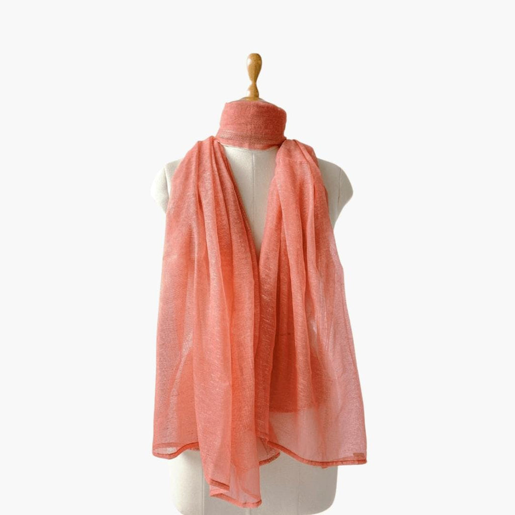 Mix Dupatta Dupatta Golden Orange Dupatta