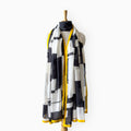 Mix Dupatta Dupatta Ivory & Black Mul Chanderi Dupatta