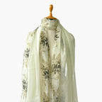 Mix Dupatta Dupatta Light Green Organza Dupatta
