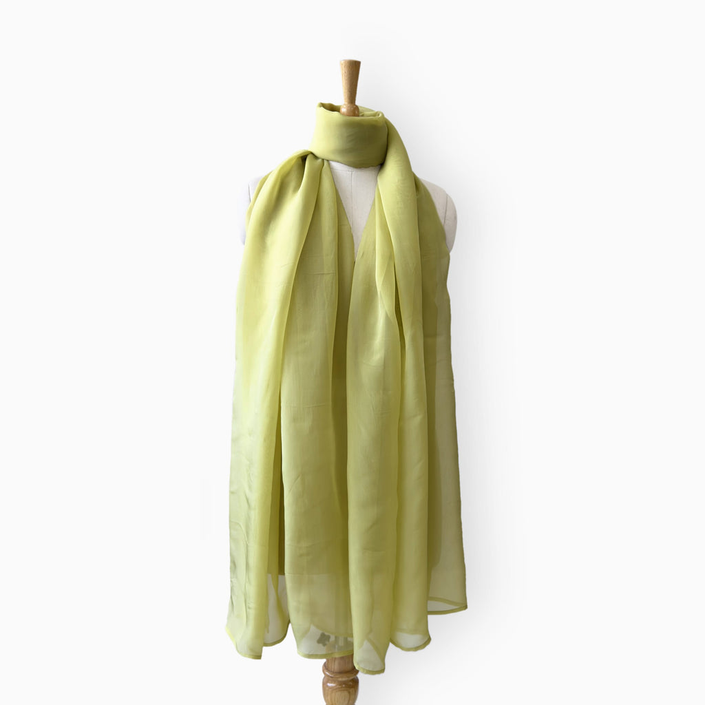 Mix Dupatta Dupatta Light Olive Green Colour Pure Organza Dupatta