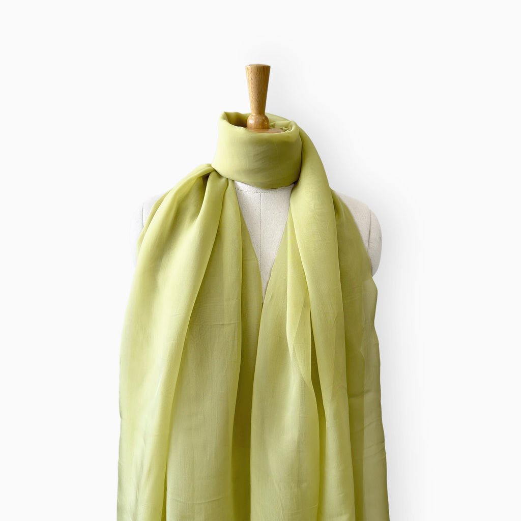 Mix Dupatta Dupatta Light Olive Green Colour Pure Organza Dupatta