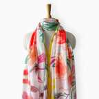 Mix Dupatta Dupatta Off-White & Yellow Mul Chanderi Dupatta