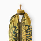 Mix Dupatta Dupatta Olive Green Magical Forest Printed Pure Organza Dupatta