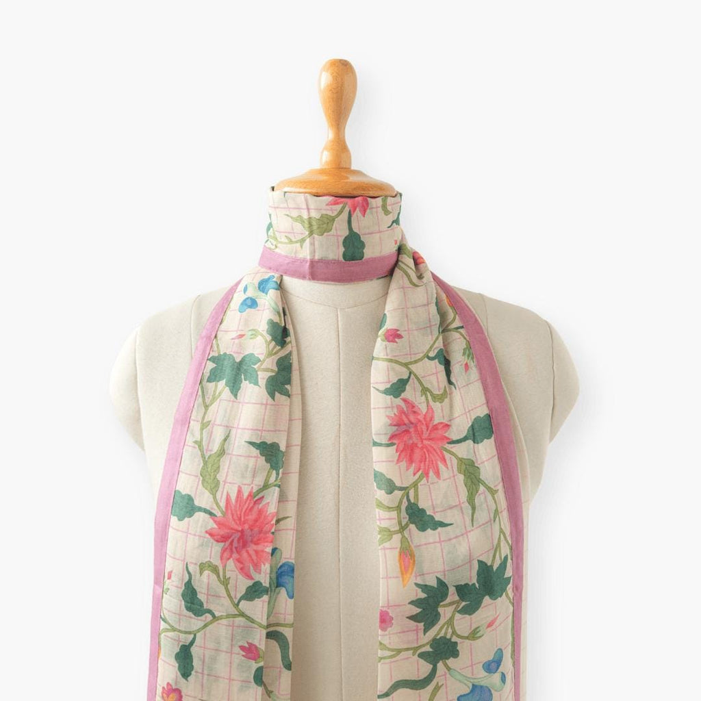 Mix Dupatta Dupatta Pastel Lilac Chanderi Dupatta