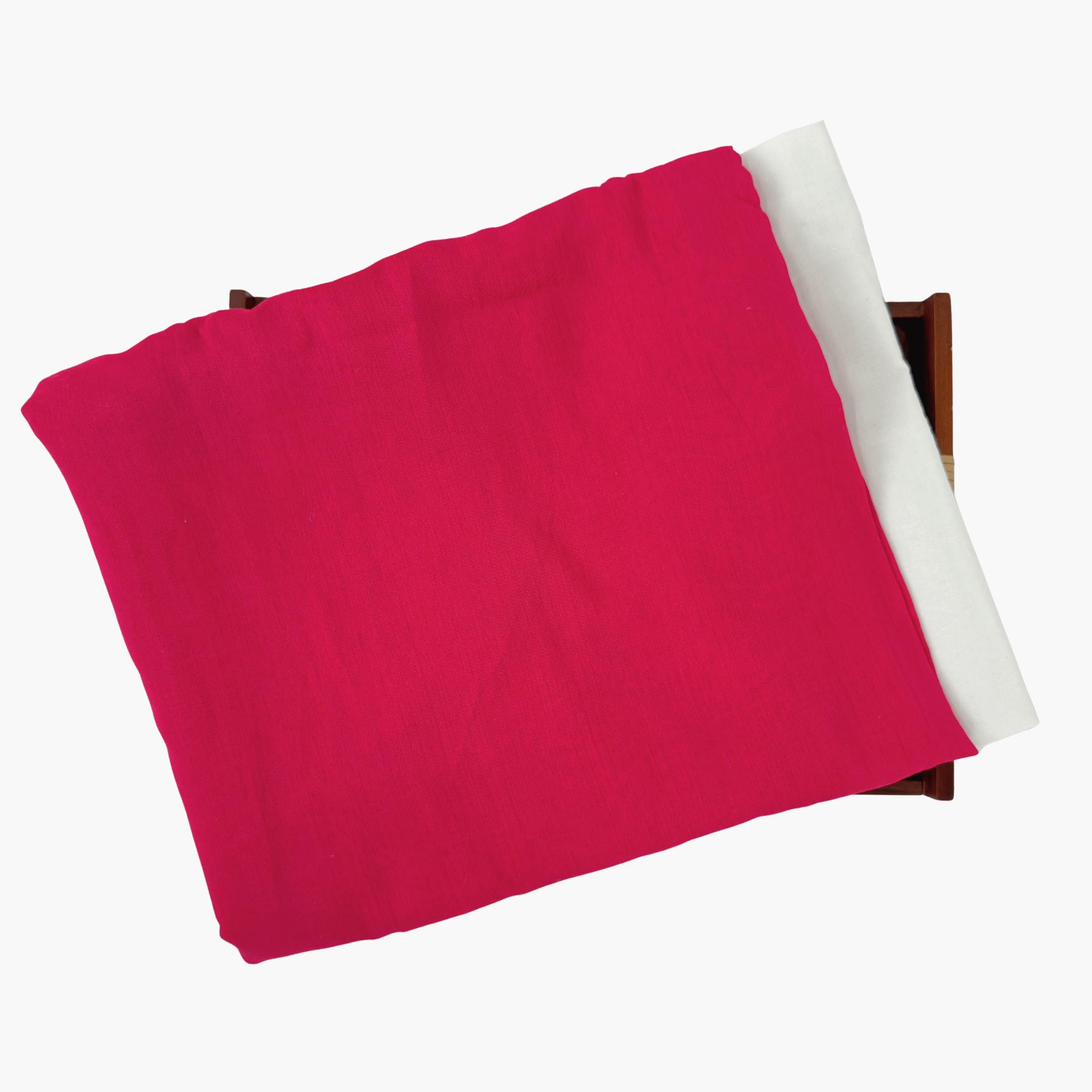 Mix Kurta Set Kurta Set Rani Pink Chanderi Kurta Set