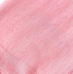 Mul Chanderi Saree Cut Piece (CUT PIECE) Baby Pink Color Hand Dyed Pure Mul Chanderi Fabric (Width 44 Inches)