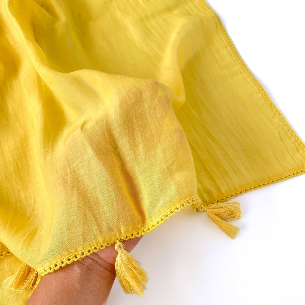 Mul Chanderi Saree Saree Dancing by Myself Hand Dyed Pure Mul Chanderi Saree