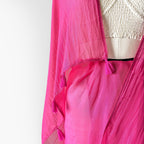 Mul Chanderi Saree Saree I Can Buy Myself Flowers Hand Dyed Pure Mul Chanderi Saree