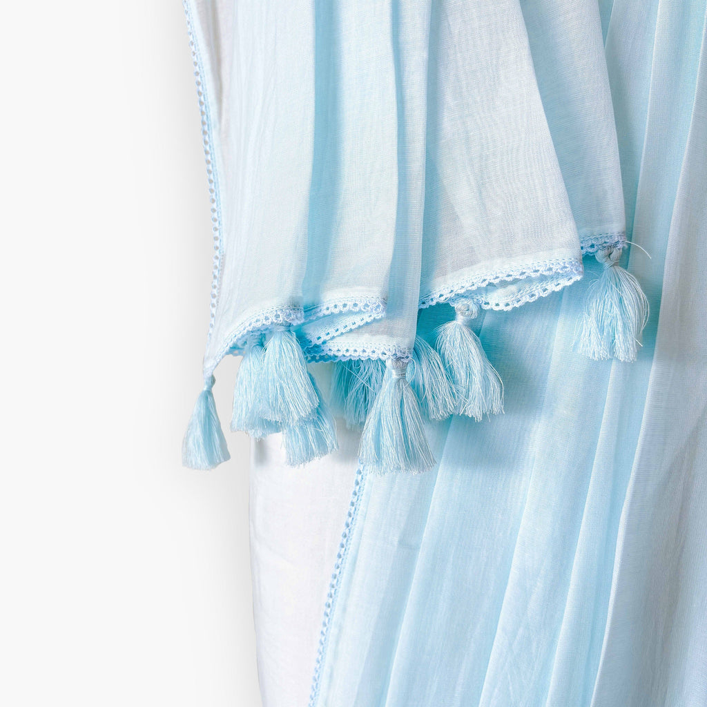 Mul Chanderi Saree Saree Letters to My Lover Hand Dyed Pure Mul Chanderi Saree