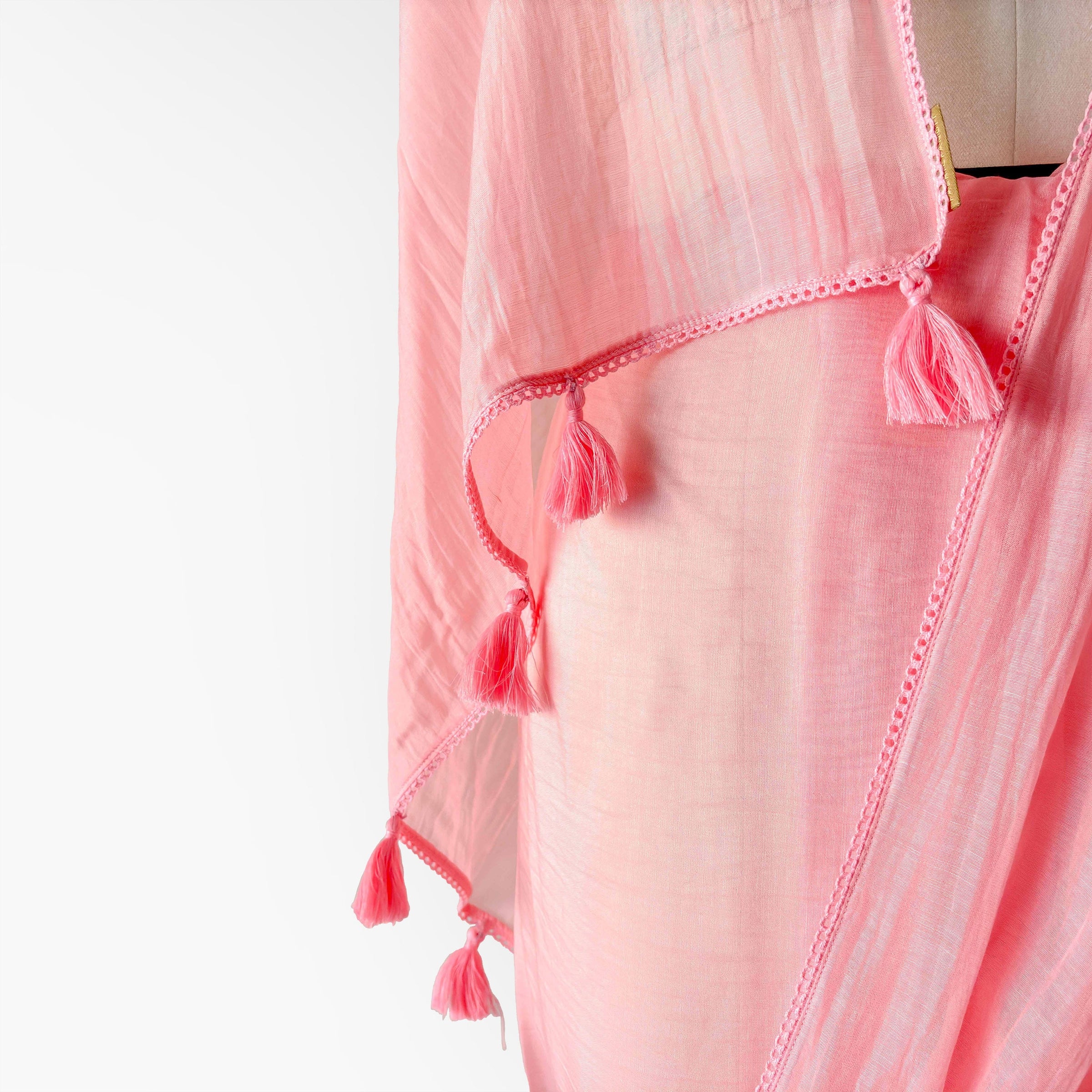 Mul Chanderi Saree Saree ME TIME Hand Dyed Pure Mul Chanderi Saree