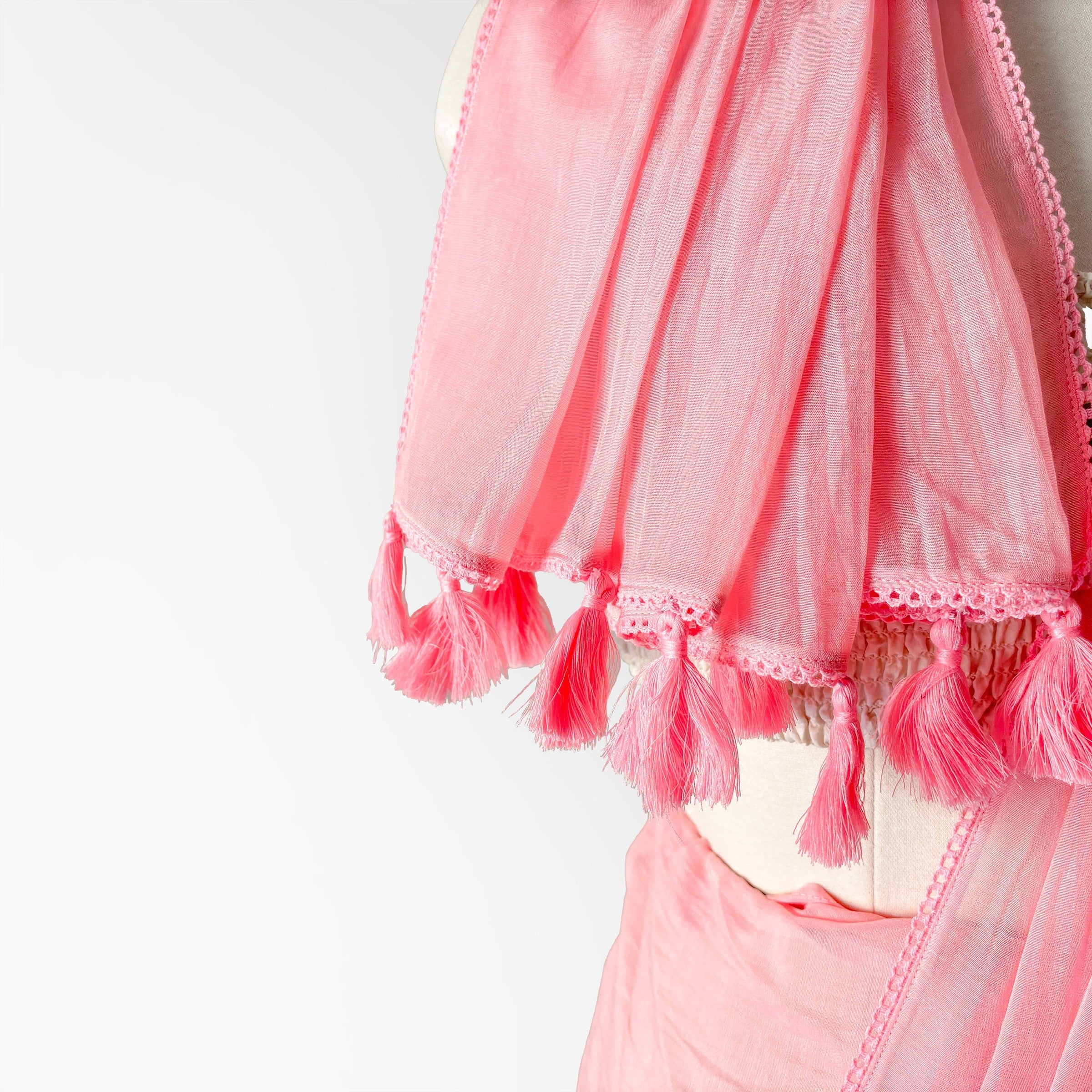 Mul Chanderi Saree Saree ME TIME Hand Dyed Pure Mul Chanderi Saree