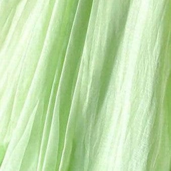 Munga Saree Cut Piece (CUT PIECE) Green Hand Dyed Soft Munga Fabric (Width 44 Inches)