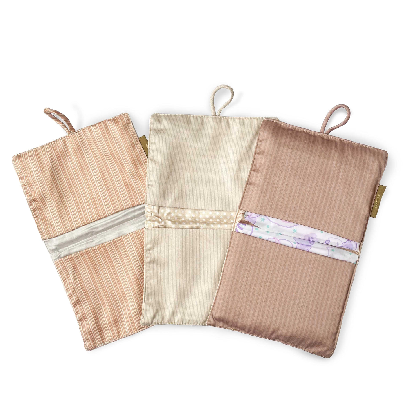 Pack of 3 Padmate Padmate PADMATE Silk Blend Sanitary Pad Pouch - Thats Very Pretty - Pack of 3