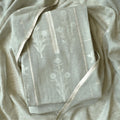 Paro Unstitched Suit Unstitched Suit Dusty Green Linen Suit Set