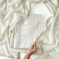 Paro Unstitched Suit Unstitched Suit Natural White Linen Suit Set