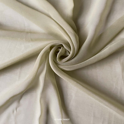 Plain Georgette Fabric Cut Piece 1 MTR (CUT PIECE) Celery Green Color Pure Georgette Fabric (Width 44 inches)